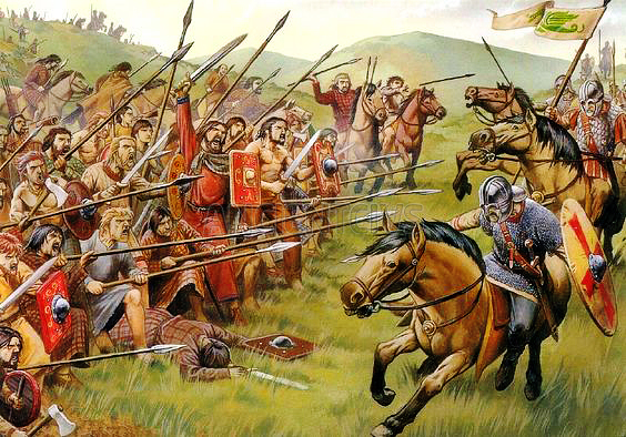 битва при Нехтансмере, 685 г. н.э.