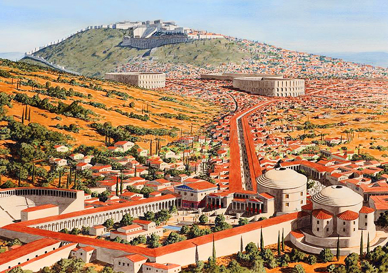 древний Пергам в составе римской провинции Азия