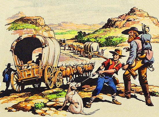 Великий трек - переселение буров в центральные районы Южной Африки