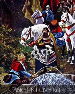 Вручение короны Германии Генриху, Герман Фогель (1854-1921)
