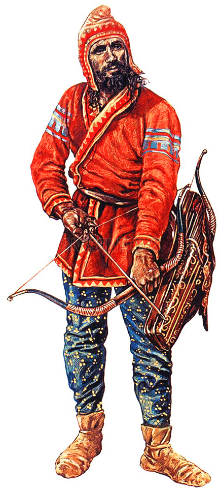 основным оружием скифов был их короткий композитный лук
