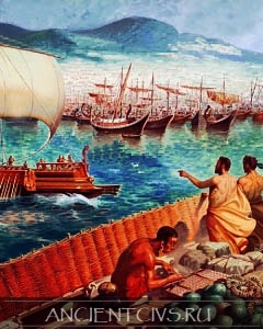 Остров Делос - торговый порт (168 год до н.э)