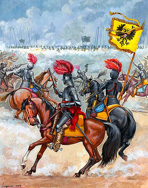 имперская кавалерия XVII в.