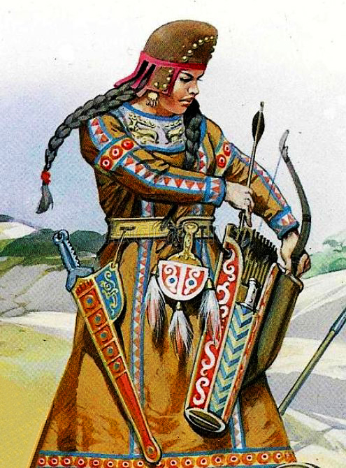 скифская воительница