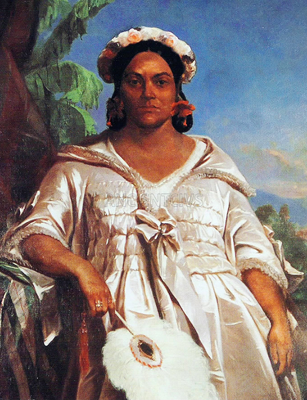 Помаре IV - королева острова Таити 1827-1877 гг.