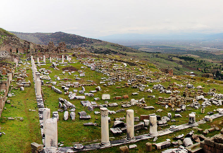 руины древнего Пергама, Турция