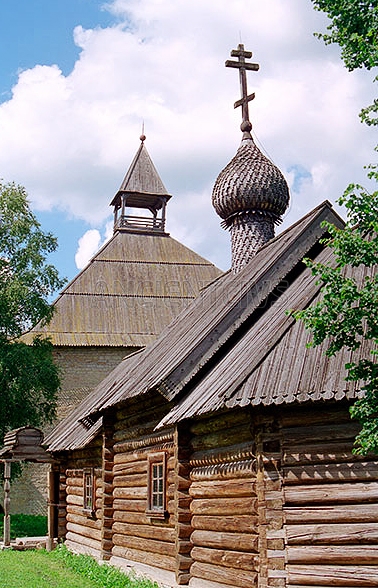 церковь Дмитрия Солунского, крепость, Старая Ладога