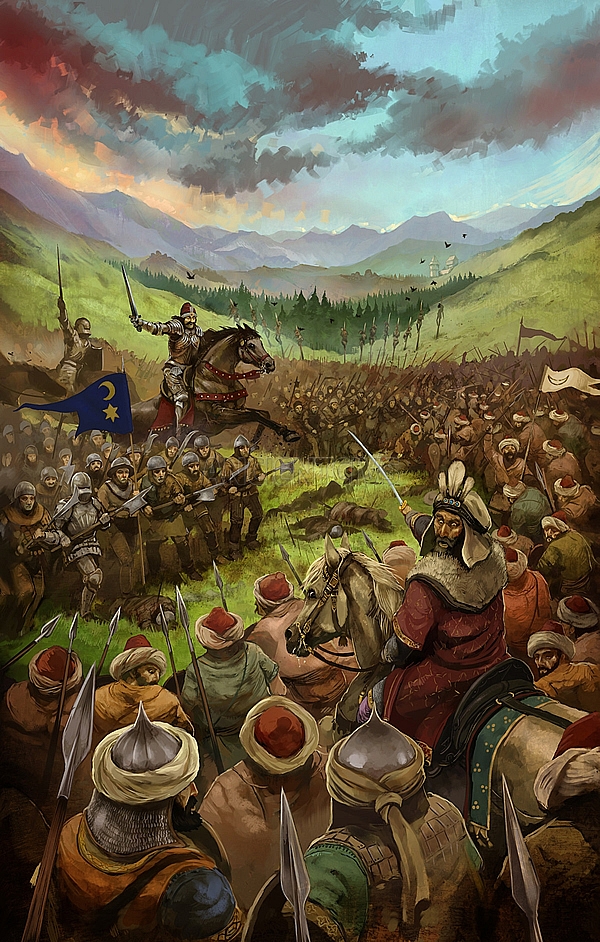 «Ночная атака» 1462 г. войск Влада Дракулы против османской армии