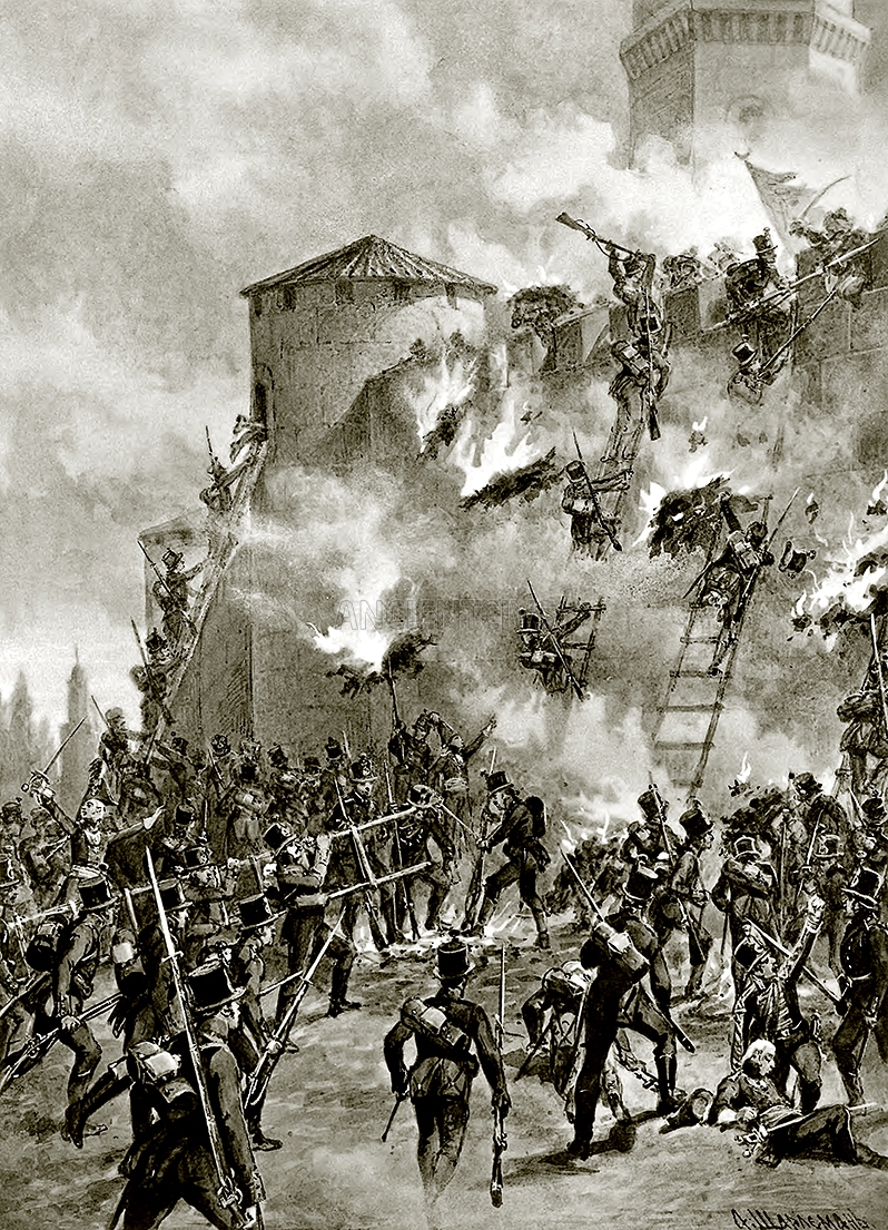 взятии штурмом крепости Гянджи русскими войсками, 1804 г.