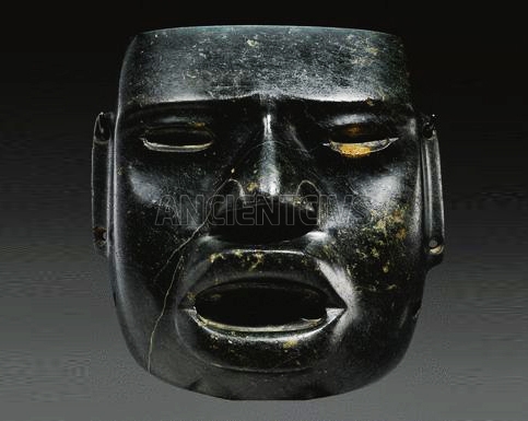 ольмекская каменная маска, 900-600 гг. до н.э., Мексика
