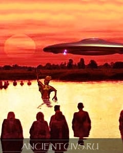 Прибытие ангела Номмо с Сириуса на Землю по сказанию догонов