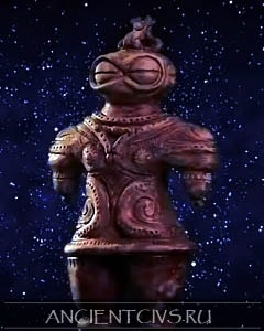 Японская керамическая фигурка Догу, Япония (1000 год до нашей эры)