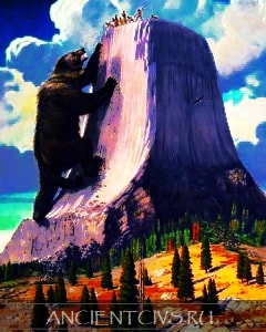 Связь медведей с дьявольской башней и Плеядами