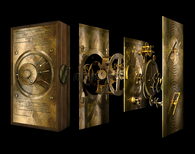 компьютерная реконструкция Антикитерского механизма