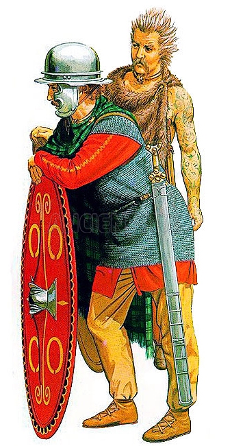 Галльский вождь во времена Цезаря