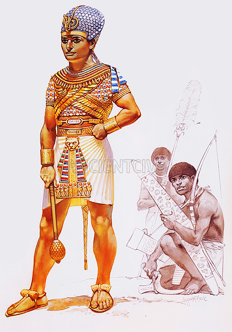 во время правления Хатшепсут Тутмос III был командующим ее армий