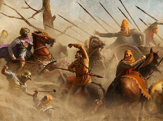 Александр громит Персидскую империю в Малой Азии