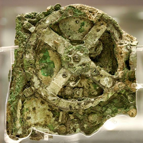 фрагмент А Антикитерского механизма